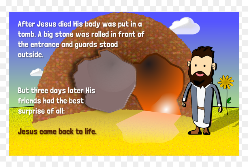 Loj8 - Cartoon, HD Png Download - jesus tomb png