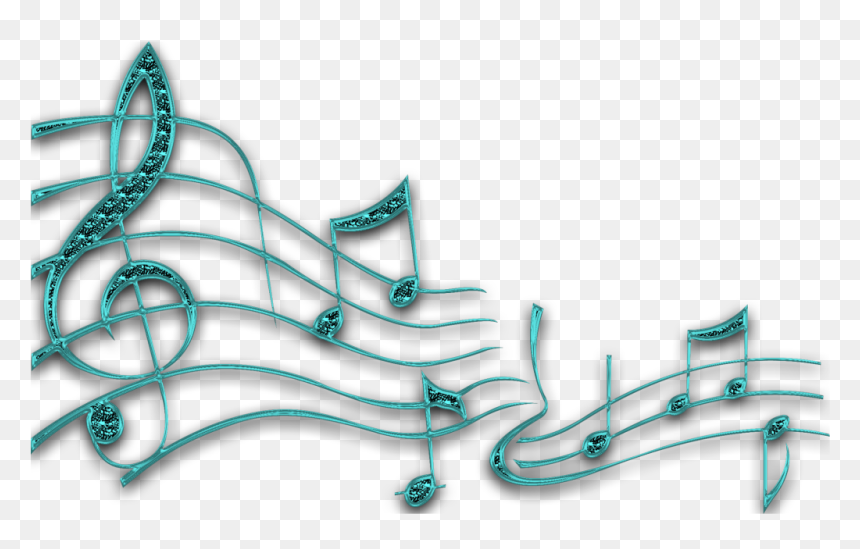 #mq #blue #notes #note #music - Hand Embroidery Music Note, HD Png Download - blue music note png