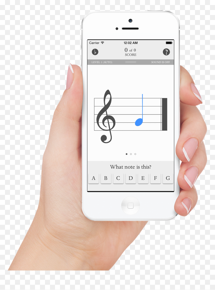 Music Flashcards, G Bass Note - Navigate Gaylord Hotels, HD Png Download - blue music note png