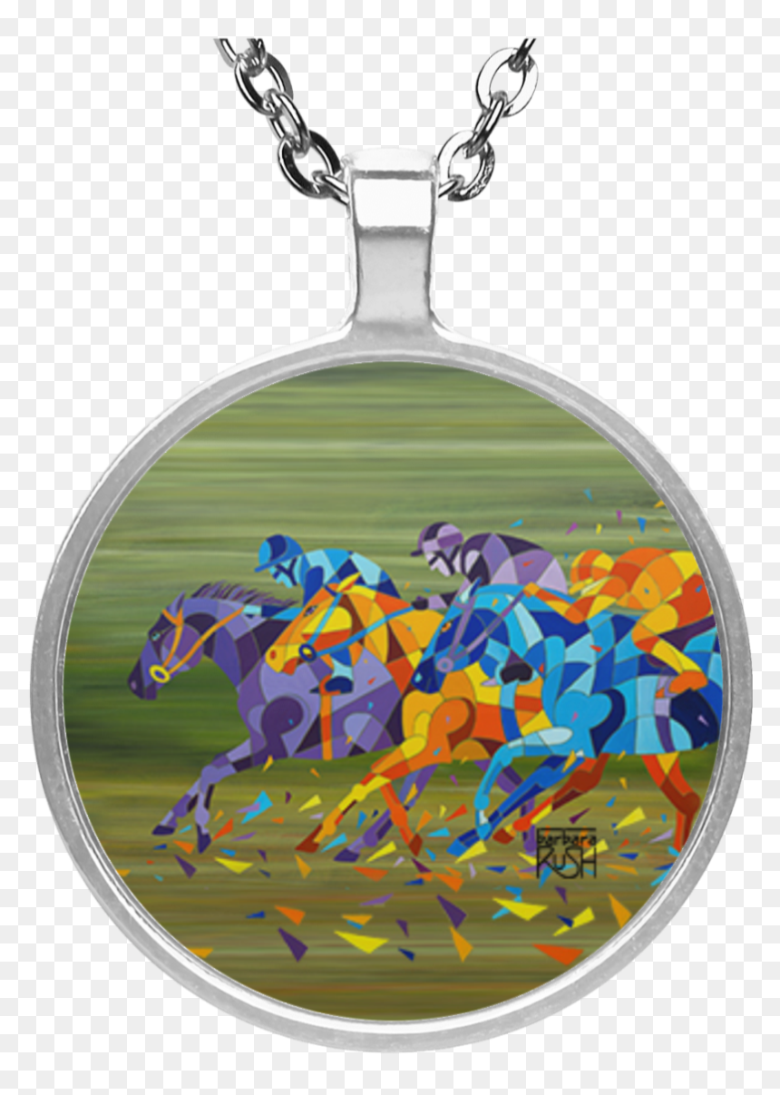 Necklace, HD Png Download - horse racing png