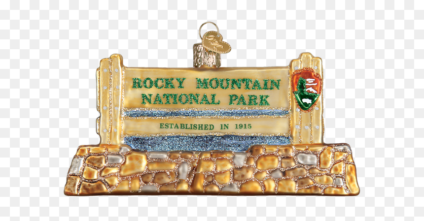 Rocky Mountain National Park Glass Ornament - Trophy, HD Png Download - rocky mountains png