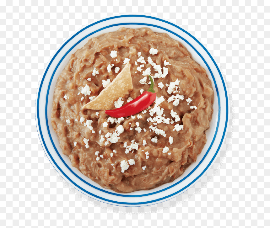 Plato Isadora - Refried Beans, HD Png Download - frijoles png