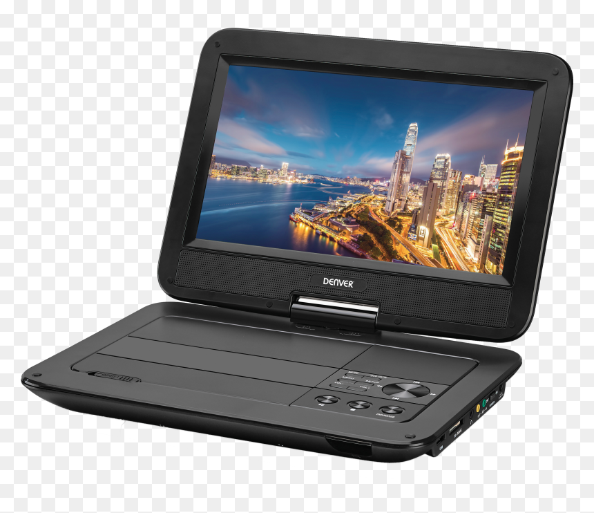 Denver Mt-1084nb - Dvd Player, HD Png Download - laptop .png