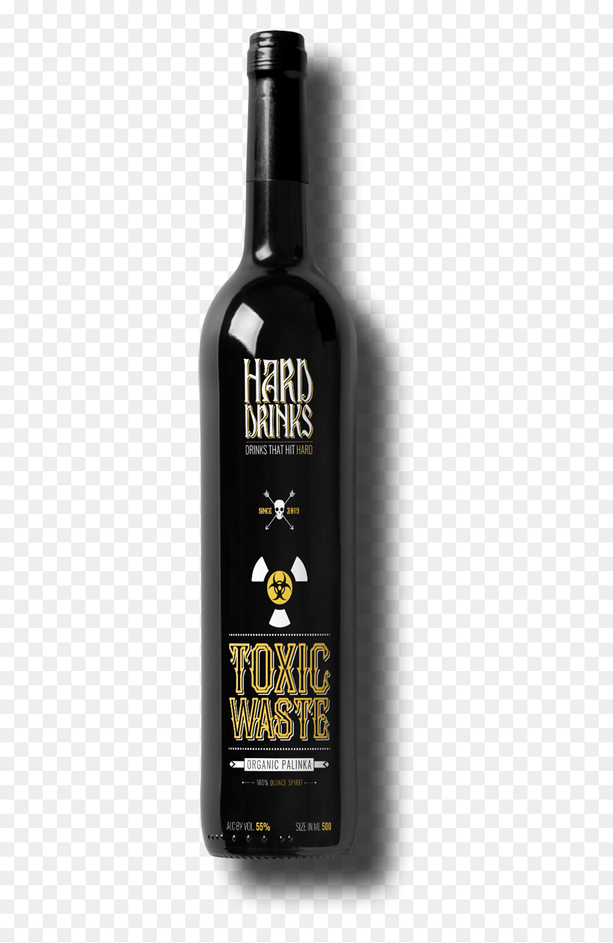 Hard Drinks Palinka Product 02 Toxic Waste Strong Spirit - Food, HD Png Download - toxic waste png
