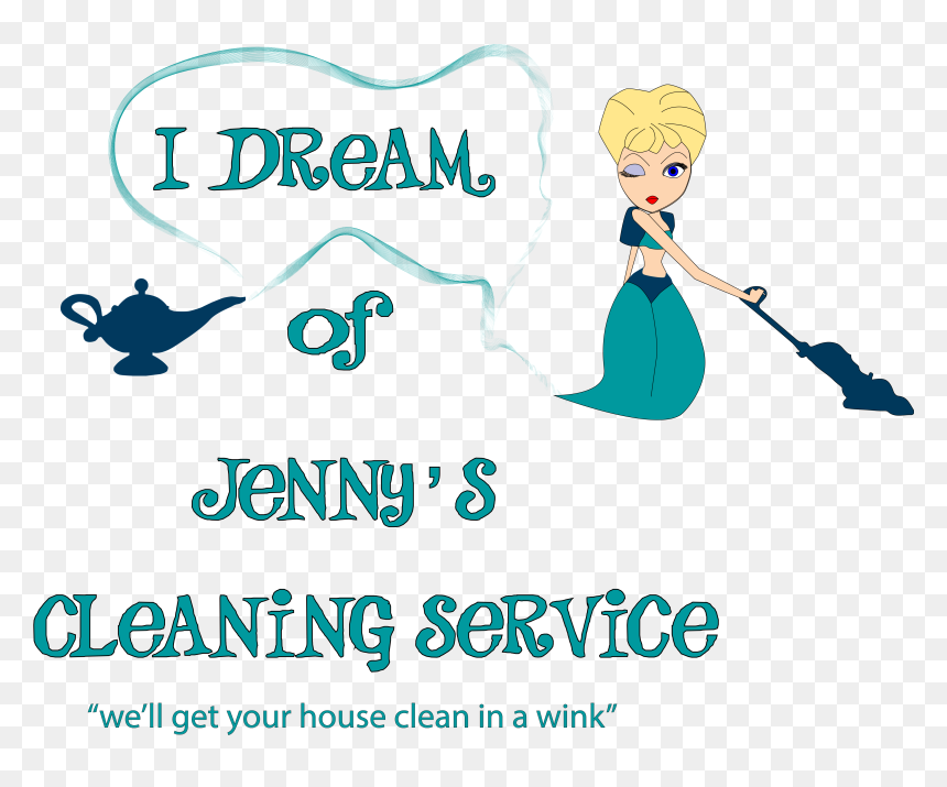 I Dream Of Jenny"s Cleaning Services - Jenny Cleaning Service, HD Png Download - cleaning service png