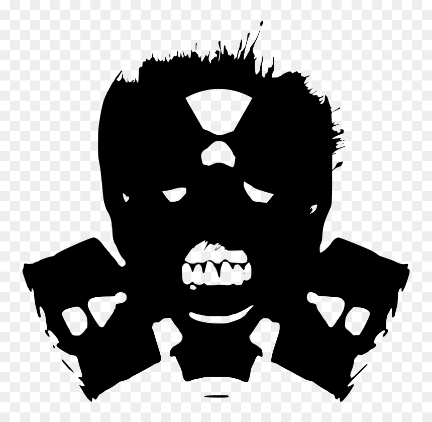 Gas Mask Skull Transparent, HD Png Download - scary mask png