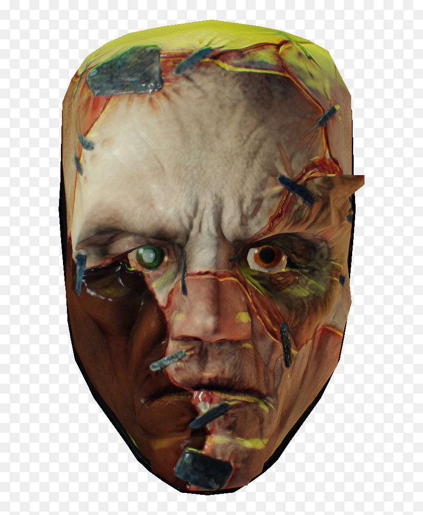 Invader Mask Payday 2, HD Png Download - scary mask png