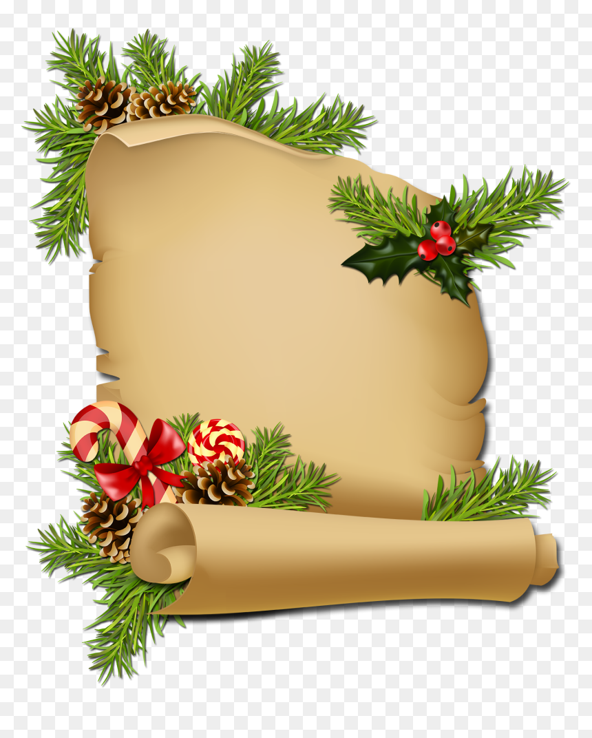 Christmas Santa Claus Clip Art - Christmas Card Template Png, Transparent Png - album cover png