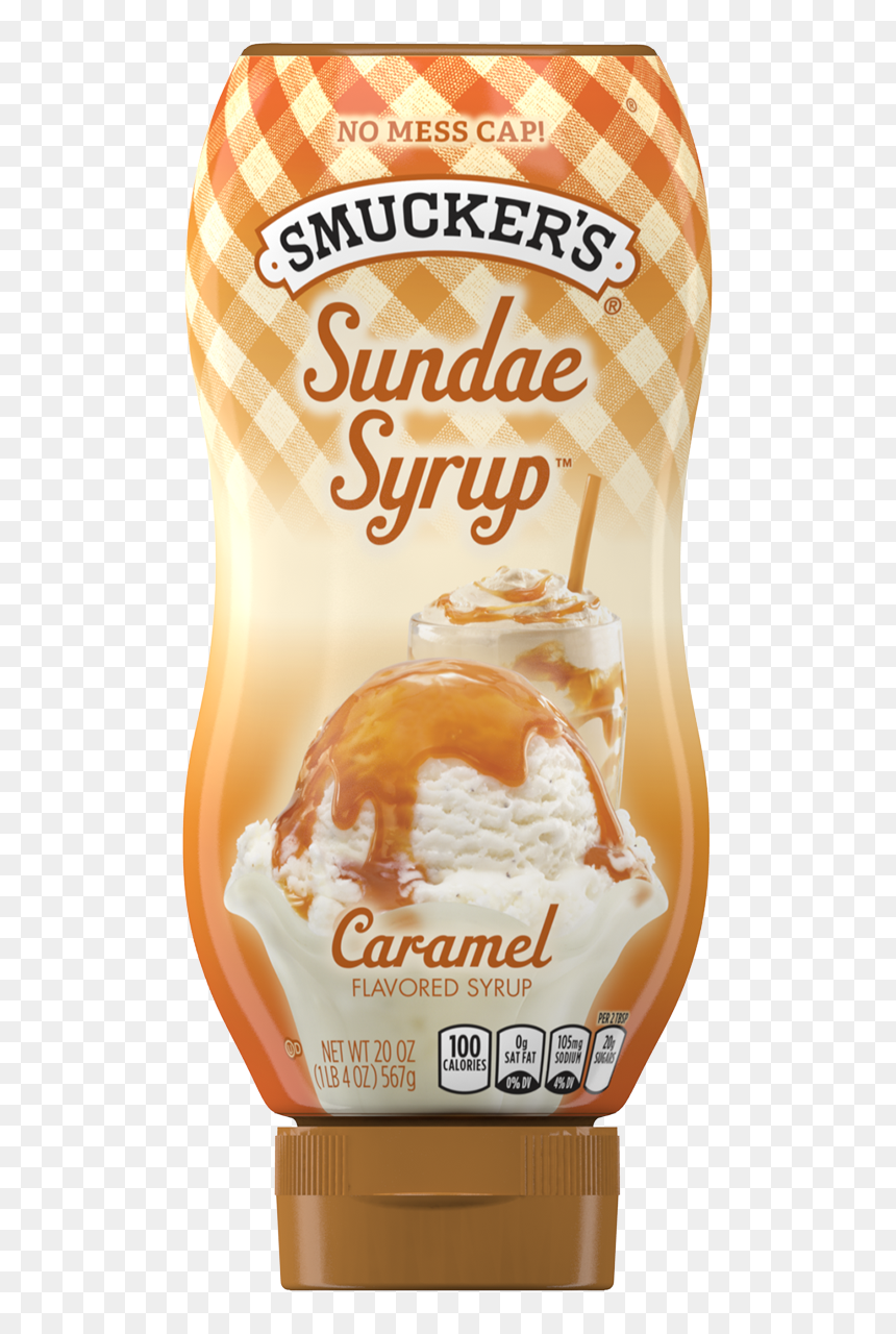 Smuckers Sugar Free Caramel Syrup, HD Png Download - chocolate syrup png