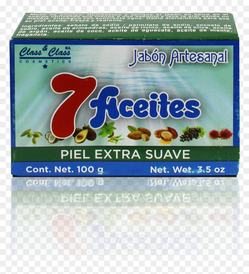7 Oils Soap - Packaging And Labeling, HD Png Download - jabon png