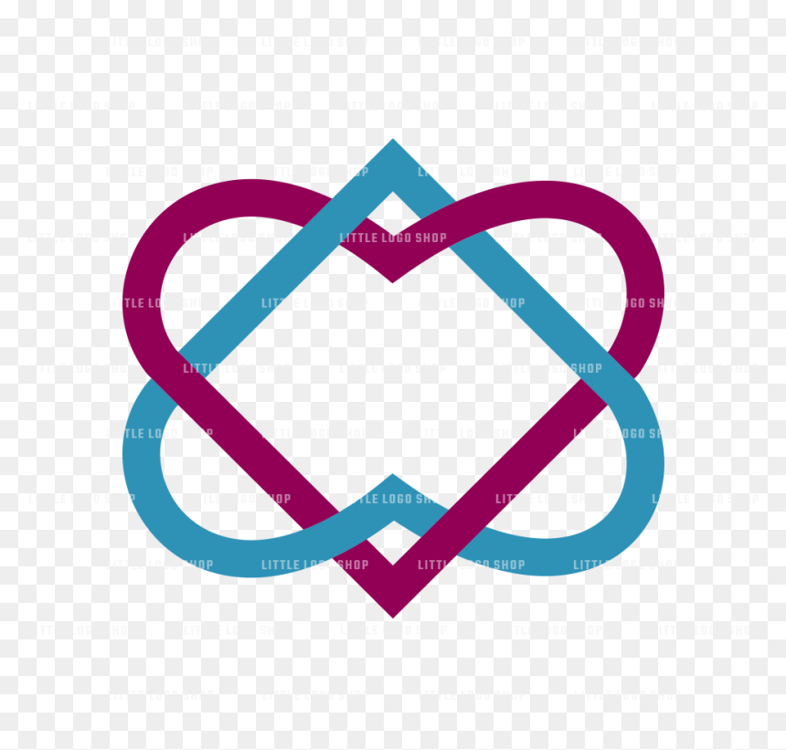 Heart, HD Png Download - line of hearts png