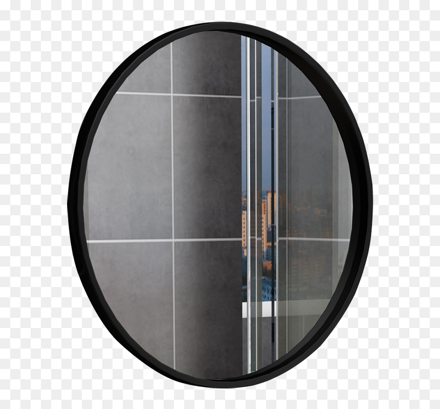 Circle, HD Png Download - vanity mirror png