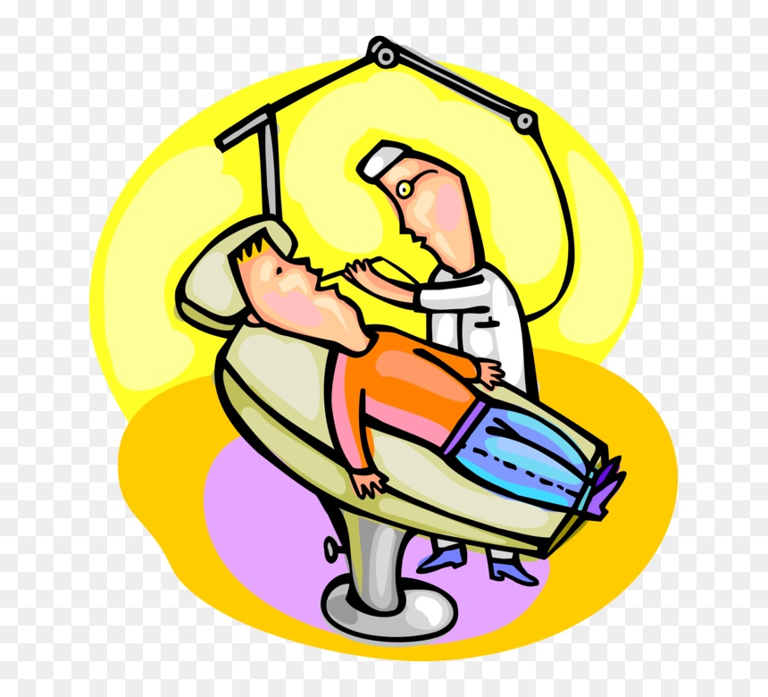 Jpg Black And White Works On Patient Image Illustration - Clip Art, HD Png Download - dentista png