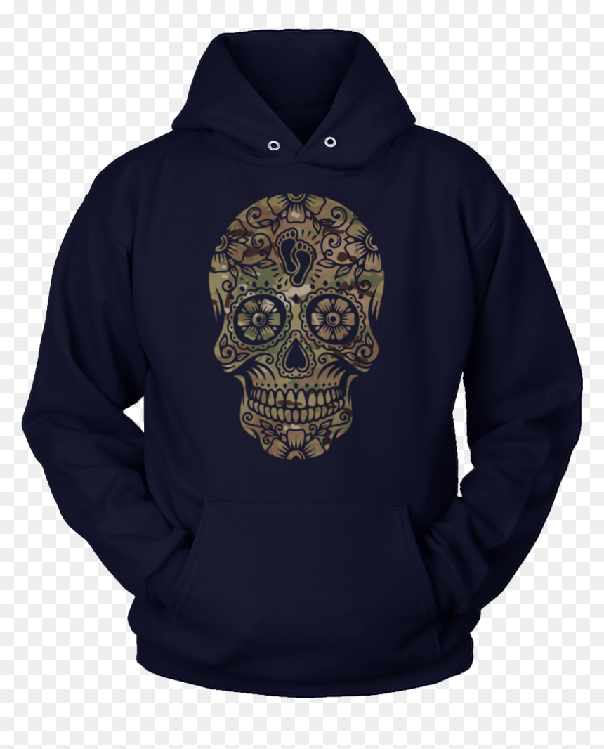 Hoodie, HD Png Download - candy skull png