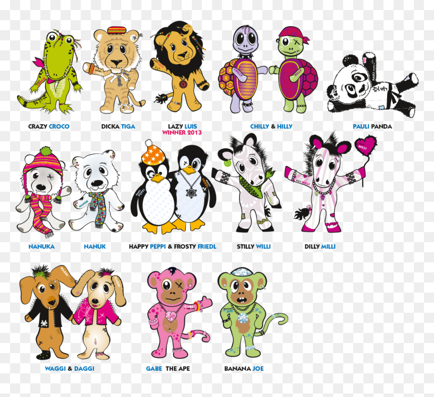 Crazy Dolls 2011/2012 - Crazy Shuttleberg Dolls, HD Png Download - banana cartoon png