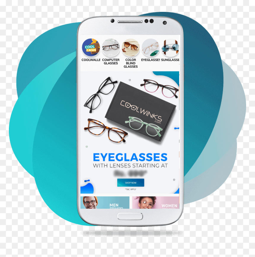 Smartphone, HD Png Download - blind glasses png