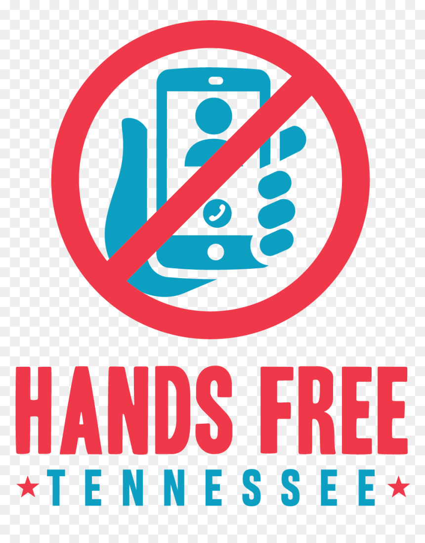Hands Free Tennessee - Hands Free Driving Law Tennessee, HD Png Download - holding cell phone png