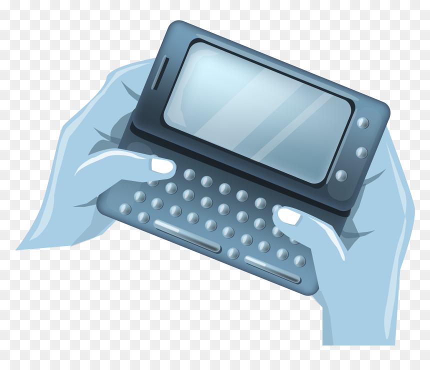 Http - //4 - Bp - Blogspot - Tvdq/s1600/guy Holding - Moving Animation On The Phone, HD Png Download - holding cell phone png