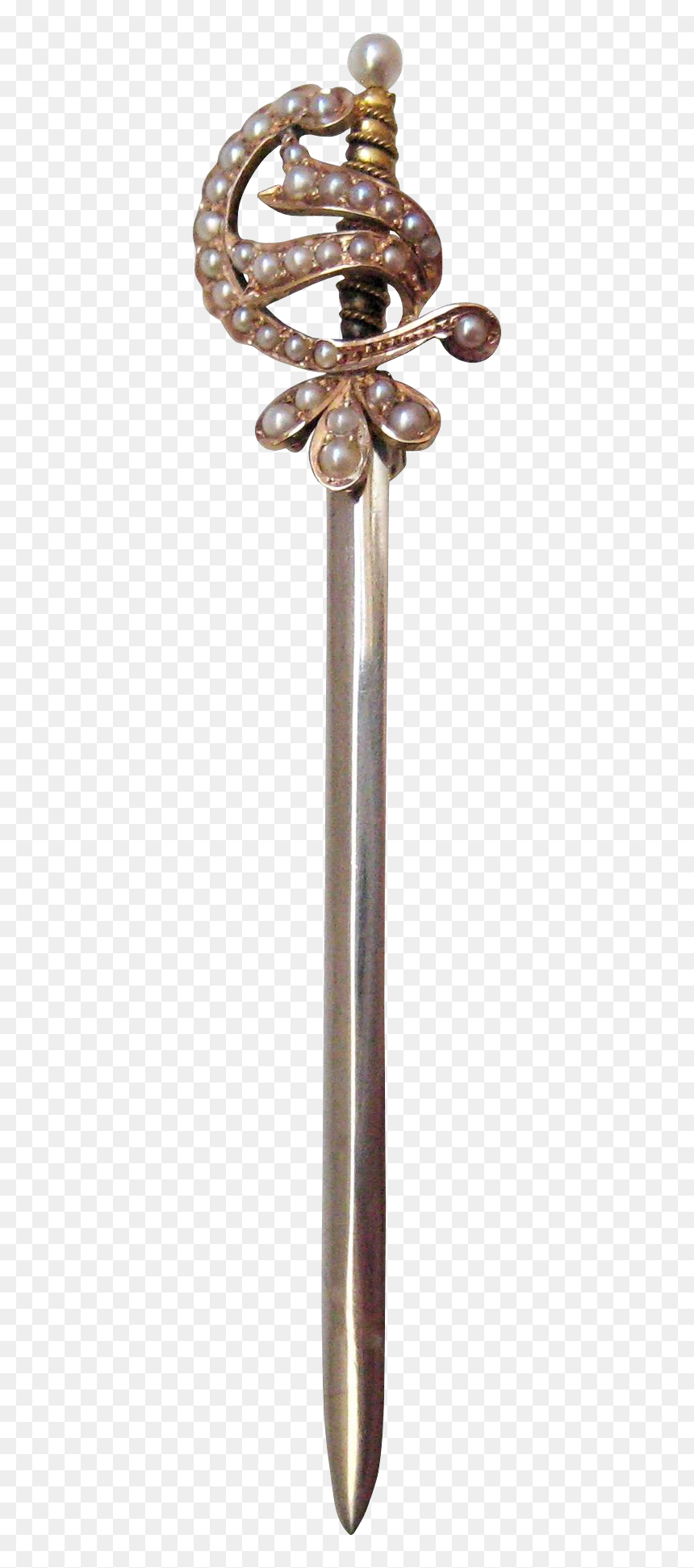Body Jewelry, HD Png Download - gold sword png