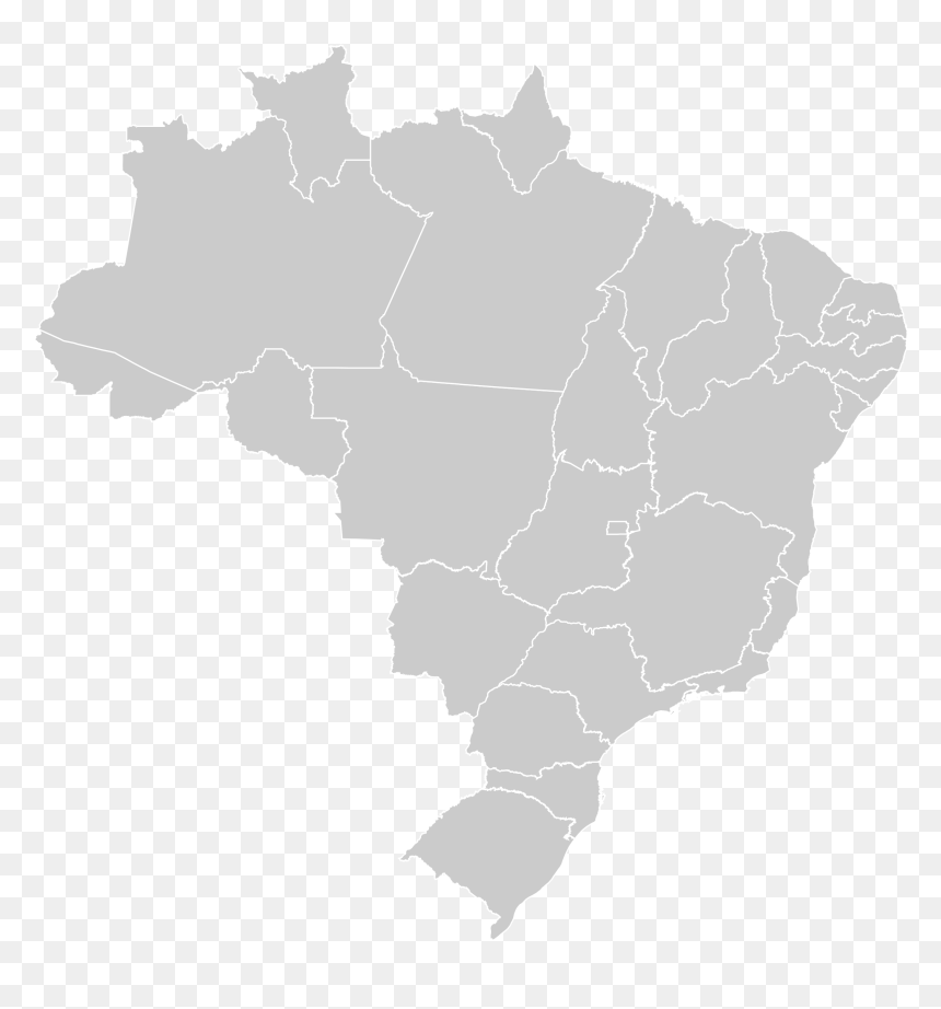 Thumb Image - Poverty Brazil Map, HD Png Download - mapa do brasil png