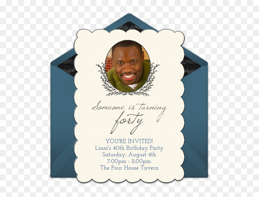 Place Card, HD Png Download - 40th birthday png