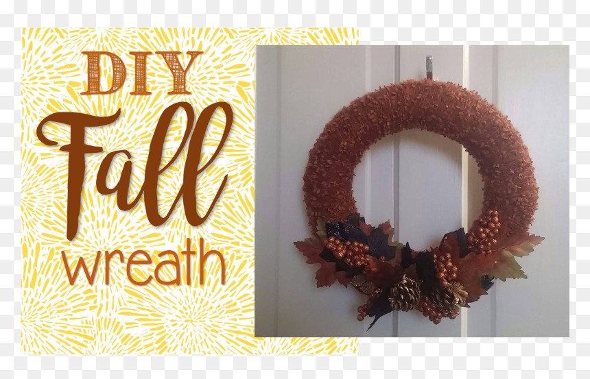 Fallwreathheader - Calligraphy, HD Png Download - fall wreath png