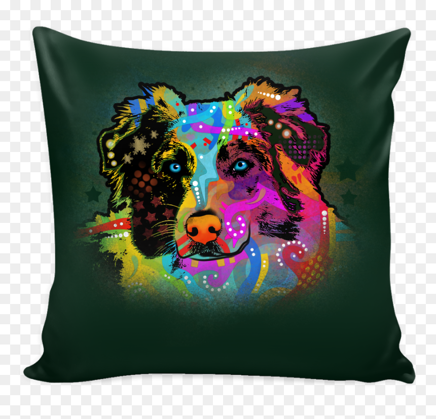 Australian Shepherd Pillow, Multiple Colors - America With South African Roots, HD Png Download - australian shepherd png