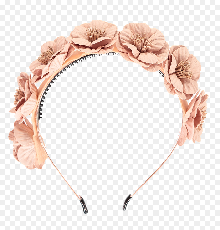 Chain, HD Png Download - flower headband png