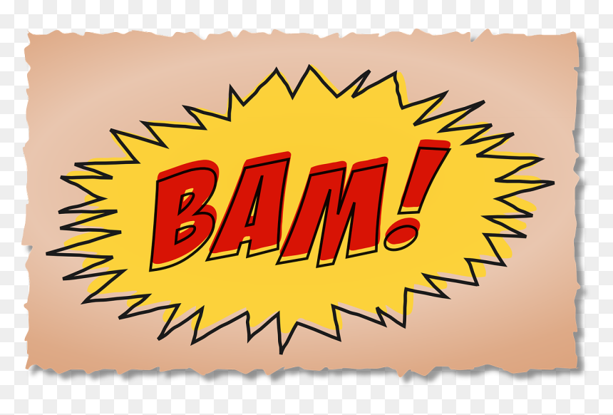 Header Headline Lettering Free Photo - Comic Sound Effects Png, Transparent Png - comic strip png