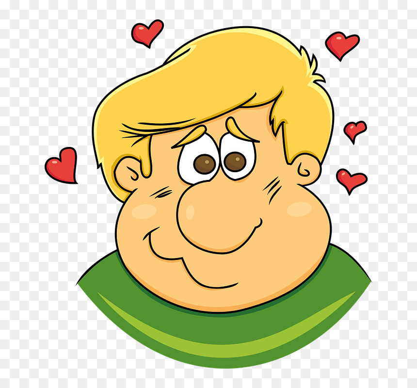 Cartoonheart - Boy In Love Png, Transparent Png - onomatopeya comic png
