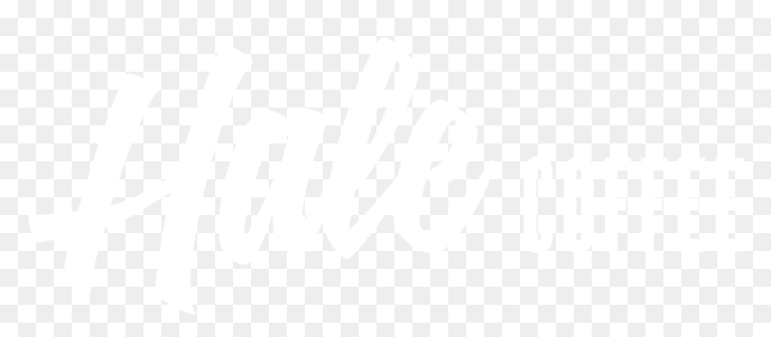 Halelogowhite2, HD Png Download - coffee top view png