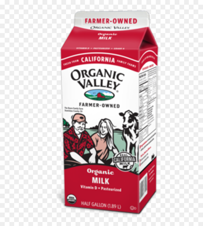 Milk Png Free Download - Organic Valley Grassmilk Milk, Transparent Png - milk.png