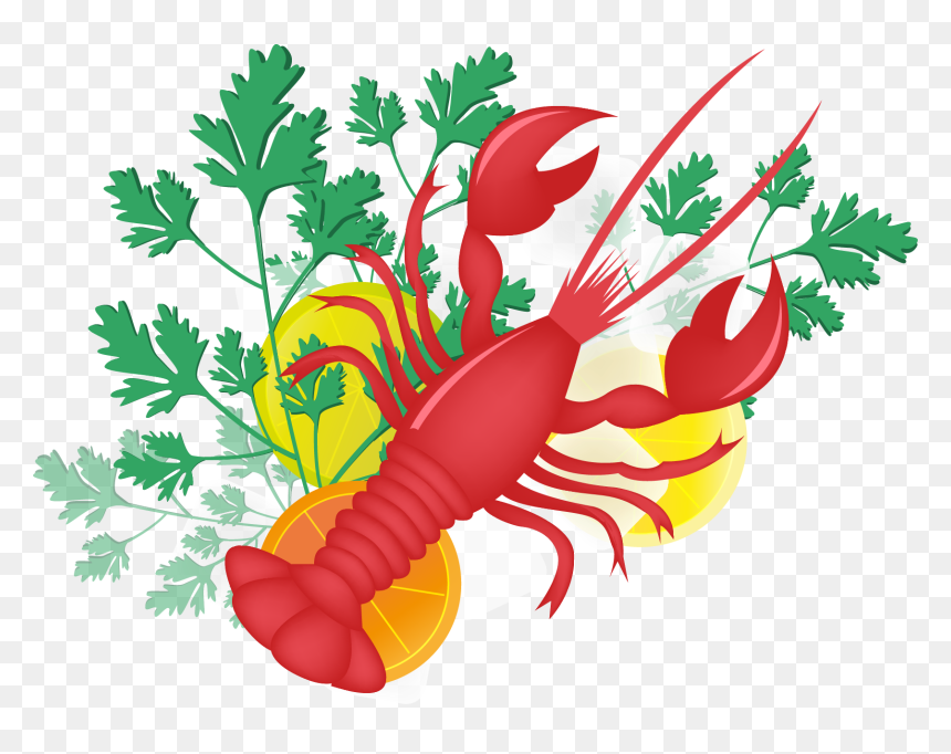 Lobster Palinurus Clip Art - Illustration, HD Png Download - lobster tail png