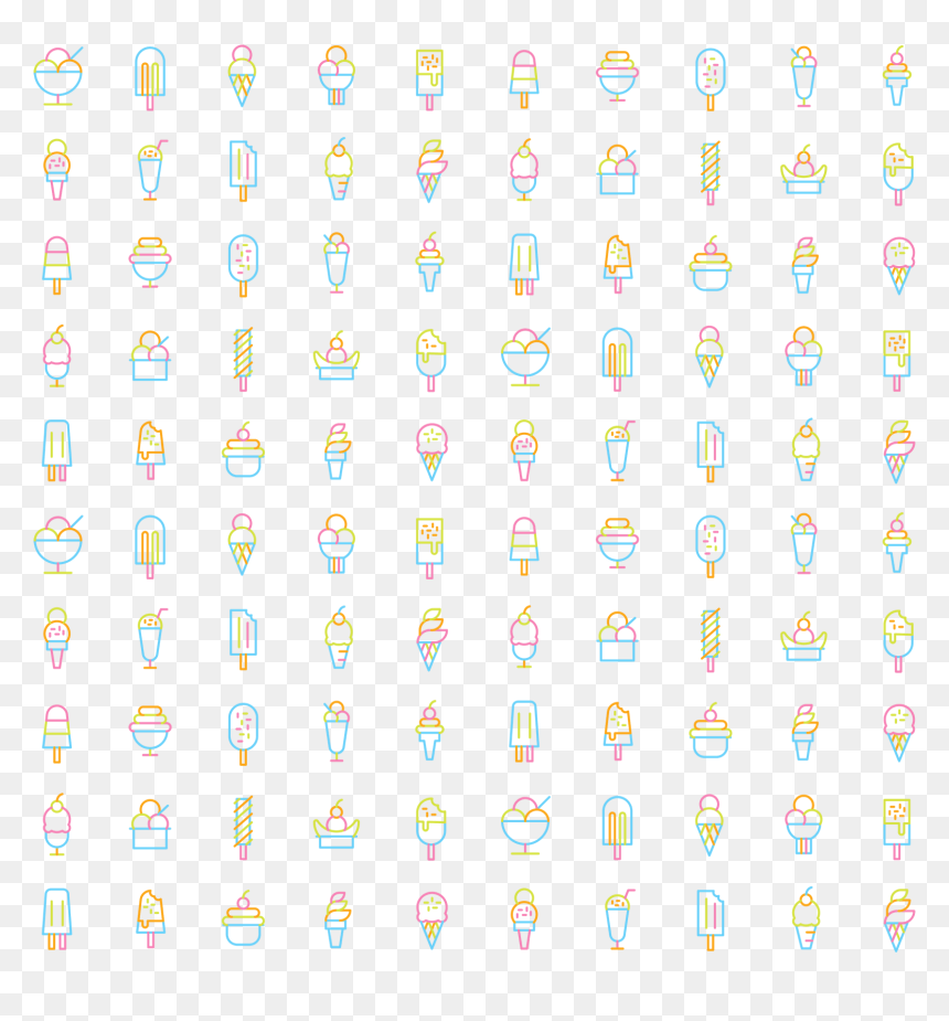 Sorvetes Background, HD Png Download - sorvete png
