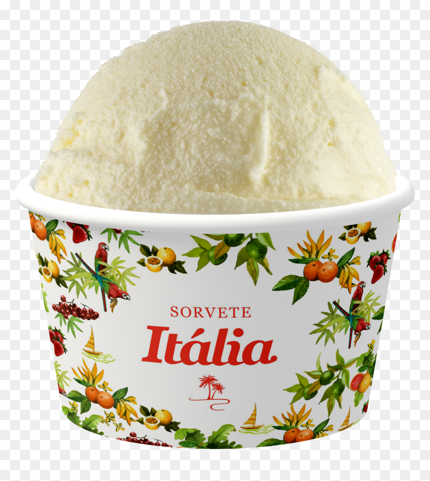 Vanilla Ice Cream, HD Png Download - sorvete png