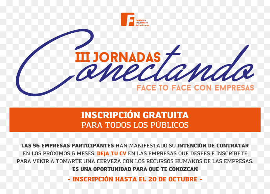 ¡te Esperamos El 25 De Octubre A Las - Orange, HD Png Download - te esperamos png