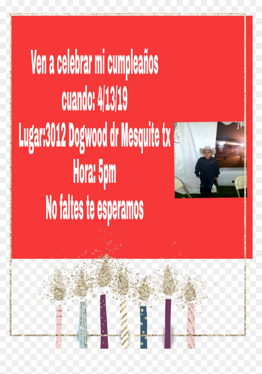 #fiesta De Hernan - Poster, HD Png Download - te esperamos png