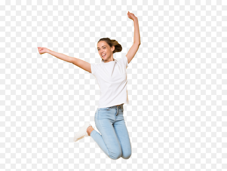 Jumping, HD Png Download - jumping person png