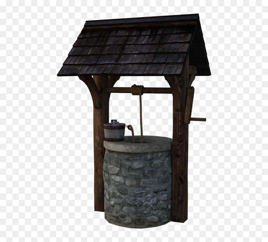 Poço Dos Desejos Png, Transparent Png - water well png