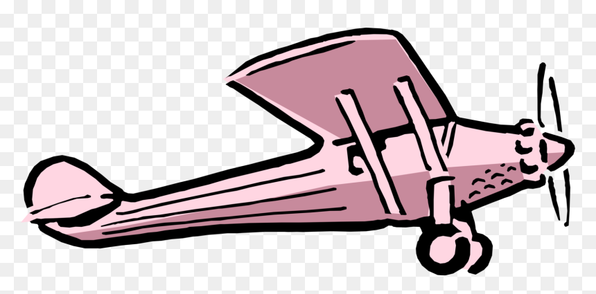 Vector Illustration Of Charles Lindbergh Completes - Charles A Lindbergh Cartoon, HD Png Download - plane cartoon png