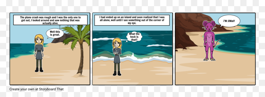 Storyboard Of A Hurricane, HD Png Download - plane cartoon png