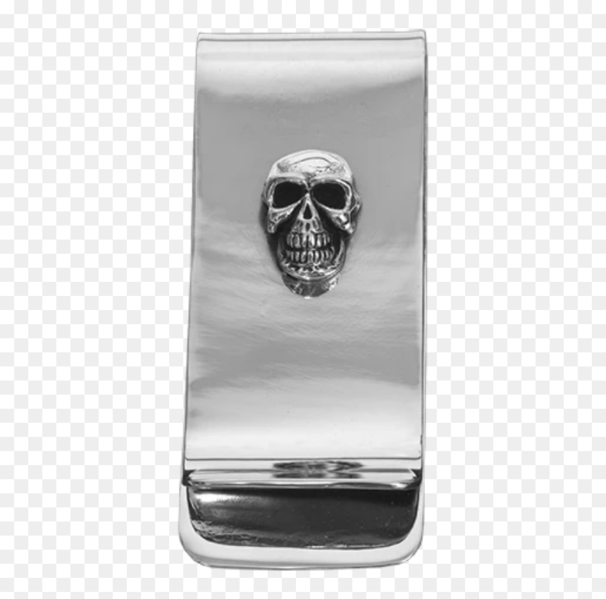 Skull, HD Png Download - biker skull png