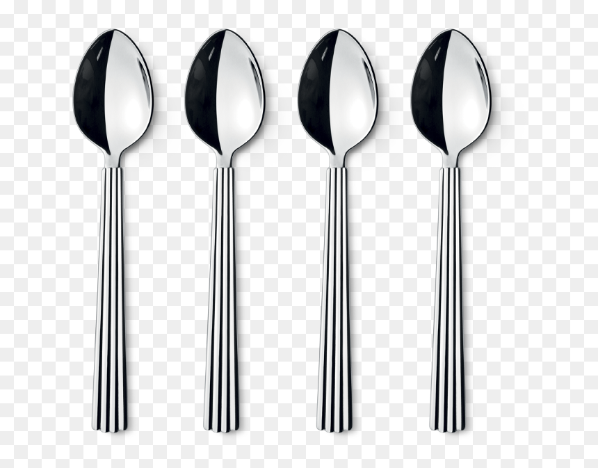 Bernadotte Coffee Spoon Giftbox, 4 Pcs - Spoon, HD Png Download - fork knife spoon png