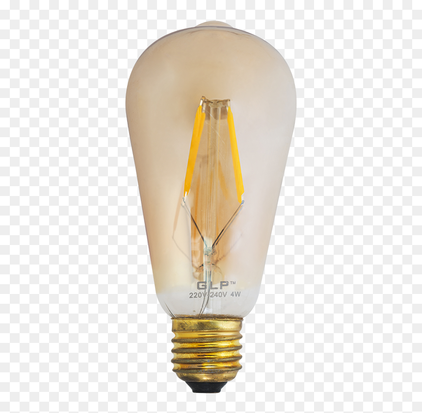 Incandescent Light Bulb, HD Png Download - led light bulb png