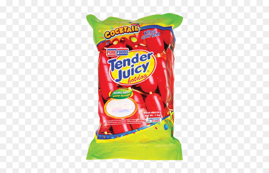 Tender Juicy Hotdog Cocktail, HD Png Download - hotdog.png