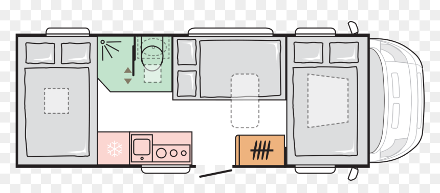 Night Layout"
 Class="layout Night Img Fluid D None - Adria Matrix Supreme 670 Sl, HD Png Download - sleeping cap png
