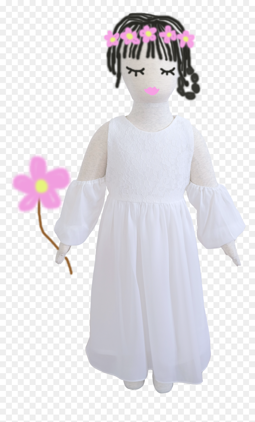 Girl, HD Png Download - flower lace png