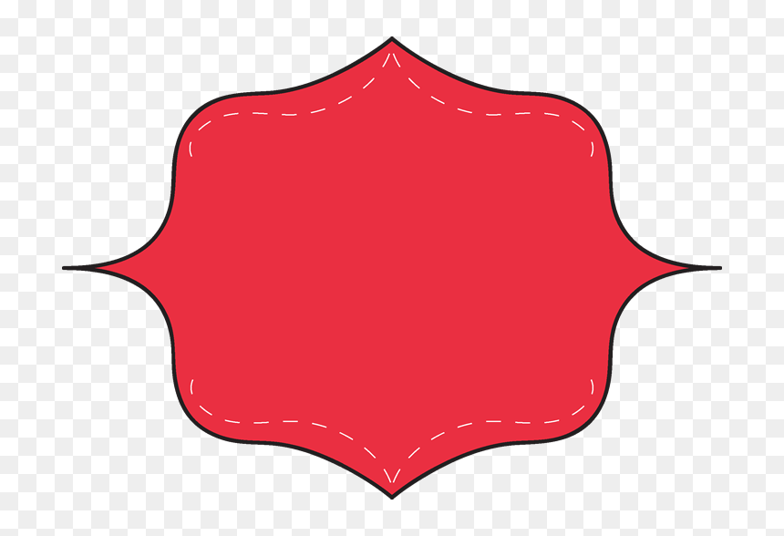 Red Clip Art Frame, HD Png Download - baby girl frame png
