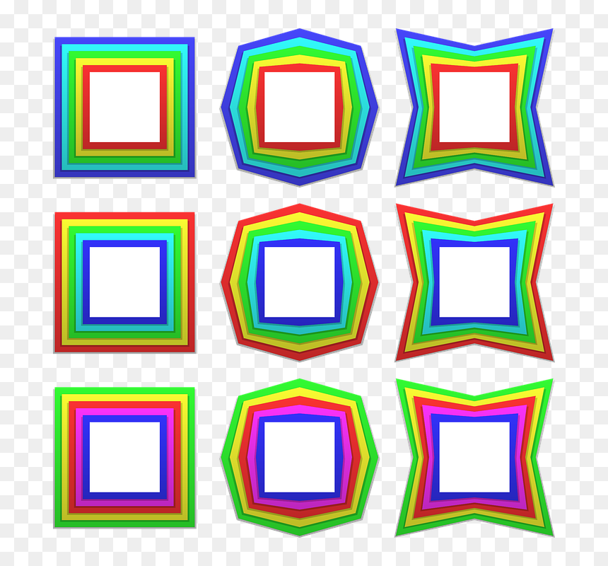Vector Graphics, HD Png Download - rectangular border png