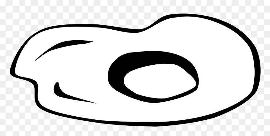 Black And White Egg Png - Food Egg Black And White, Transparent Png - white egg png